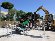 Recycling screener WV serieslinear vibratingsolid/liquid