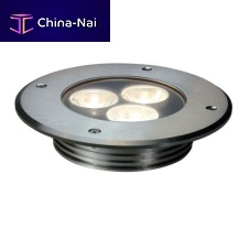Recessed floor light fixture TERRA WL3 LEDroundIP67