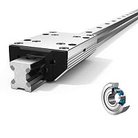 Roller guideway FDB seriesaluminumadjustablemaintenance-free
