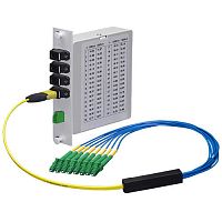 Fiber optics splitter MPOPLCpassive