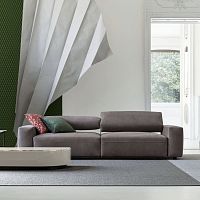 Modular sofa HARLEY RELAX contemporaryleather3-seater