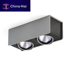 Surface mounted downlight CARDANLEDsquarerectangular