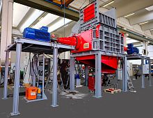 Primary shredder TX1600double-shafttirerugged