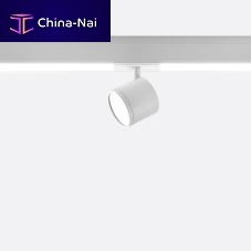 LED track light NEWTON FLAT RAILroundpainted aluminumfor shop