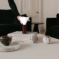 Table lamp pin T160aluminumblown glasscontemporary