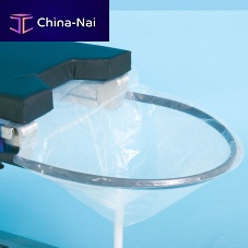 Surgery table-mounted surgical basin stand 800-0098 stainless steel
