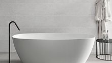 Oval bathtub VICTORIA MATTfreestandingfor homesminimalist