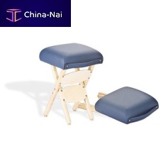 Contemporary stool PORTABLEwooden basefoldingfor beauty salon