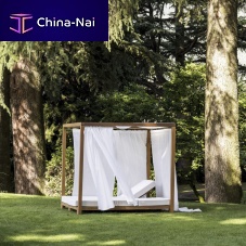 Canopy garden bed JAVAdoublecontemporaryreclining