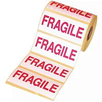 Printed label ET seriessecurityshippingadhesive