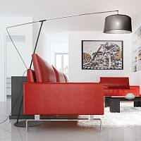 Floor-standing lamp NRDICA metalcontemporarycorded