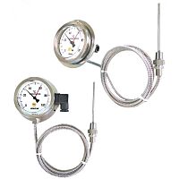 Liquid expansion thermometer SAE 4 dialIP65insertion