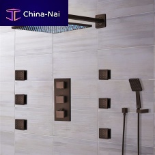 Built-in shower head FB-0522ORBsquarewith built-in light