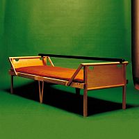 Sofa bed Ospitetraditionallinenorange