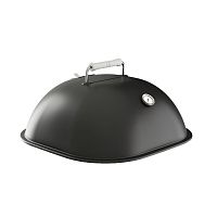 Cooking dome with thermometer MARCELcoloredstainless steel