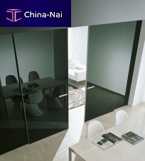 Interior door SEGNOwoodenaluminumsliding