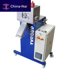 Dry strand pelletizer for plastic pellet manufacturing