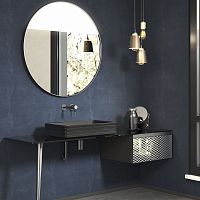 Metal washbasin stand T-60glass