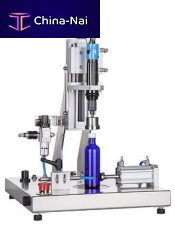 Pneumatic screw capping machine automatic