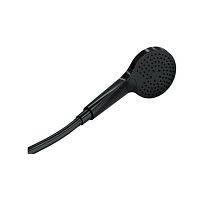 Round hand shower 950.33.E076 blackwith filter