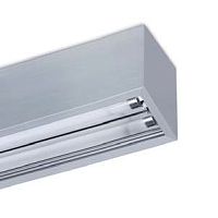 Hanging light fixture IRUSfluorescentlinearaluminum