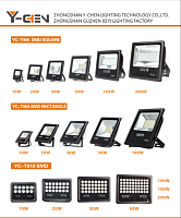 ������� ���������, ������ ZHONGSHAN Y-CHEN LIGHTING TECHNOLOGY CO.LTD