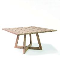Contemporary dining table DENNIS teaksquarehome