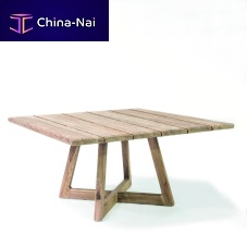 Contemporary dining table DENNIS teaksquarehome