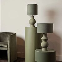 Table lamp ASTERbrasssatinceramic