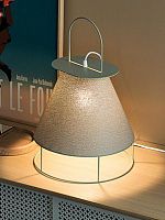 Portable lamp CLAUDElacquered metalpolyestercontemporary
