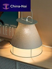 Portable lamp CLAUDElacquered metalpolyestercontemporary