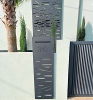 Wall-mounted mailbox individual