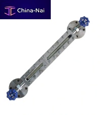Glass level gauge liquidsmagneticfor the chemical industry