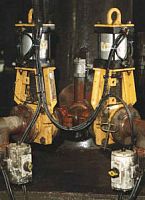 Knife gate valve Technegateshut-offfor sludge