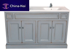 Free-standing washbasin cabinet woodenclassic