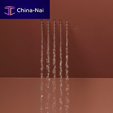 Ceiling-mounted shower head GHOSTroundrain