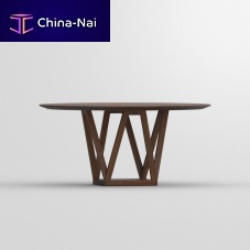Contemporary dining table CREOoakashbeech