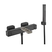 Double-handle bathtub mixer tap OX850101wall-mountedstainless steelbathroom