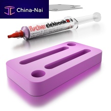 Silicone thermally conductive material