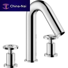 Bathroom sink double-handle mixer tap SO130211/2CRcountertopmetalbathroom
