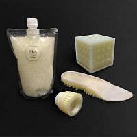 PVA 3D printing pellet white