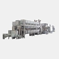 Processing line for the food industry