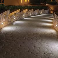 Recessed wall light fixture RASCASSE 25LEDrectangularIP67