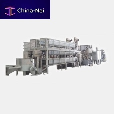 Processing line for the food industry