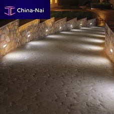 Recessed wall light fixture RASCASSE 25LEDrectangularIP67