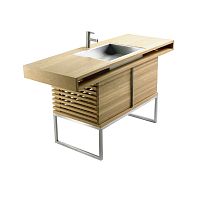 Stainless steel kitchen sink cabinet BO 4555for garden