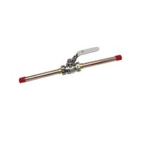 Medical gas valve AM-BVbrasshigh-pressurehigh-flow