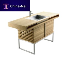 Stainless steel kitchen sink cabinet BO 4555for garden