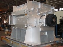 Hammer mill horizontalgrainair classifier