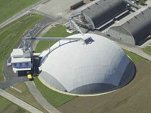Bulk loading system truck